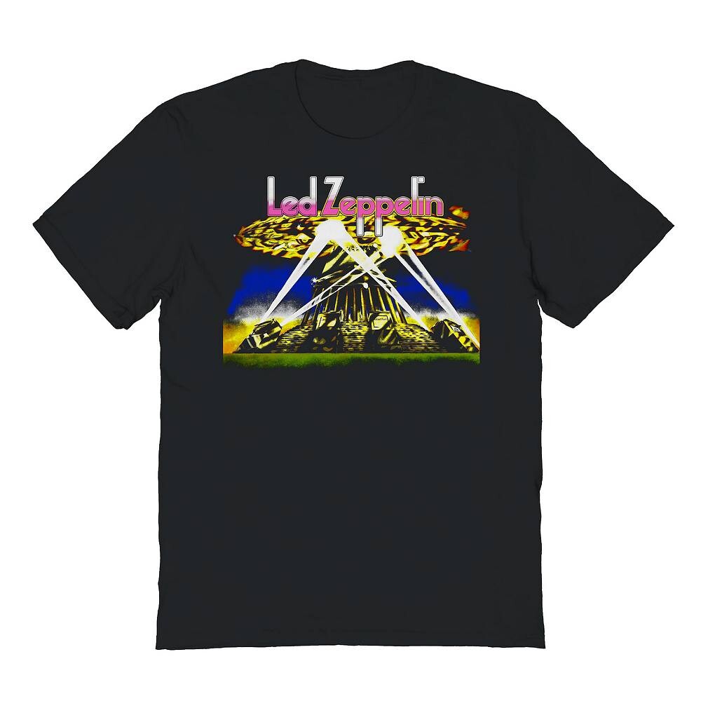 Мужская футболка с рисунком Led Zeppelin Spotlight Licensed Character, черный
Мужская футболка с рисунком Led Zeppelin Spotlight Licensed Character, черный