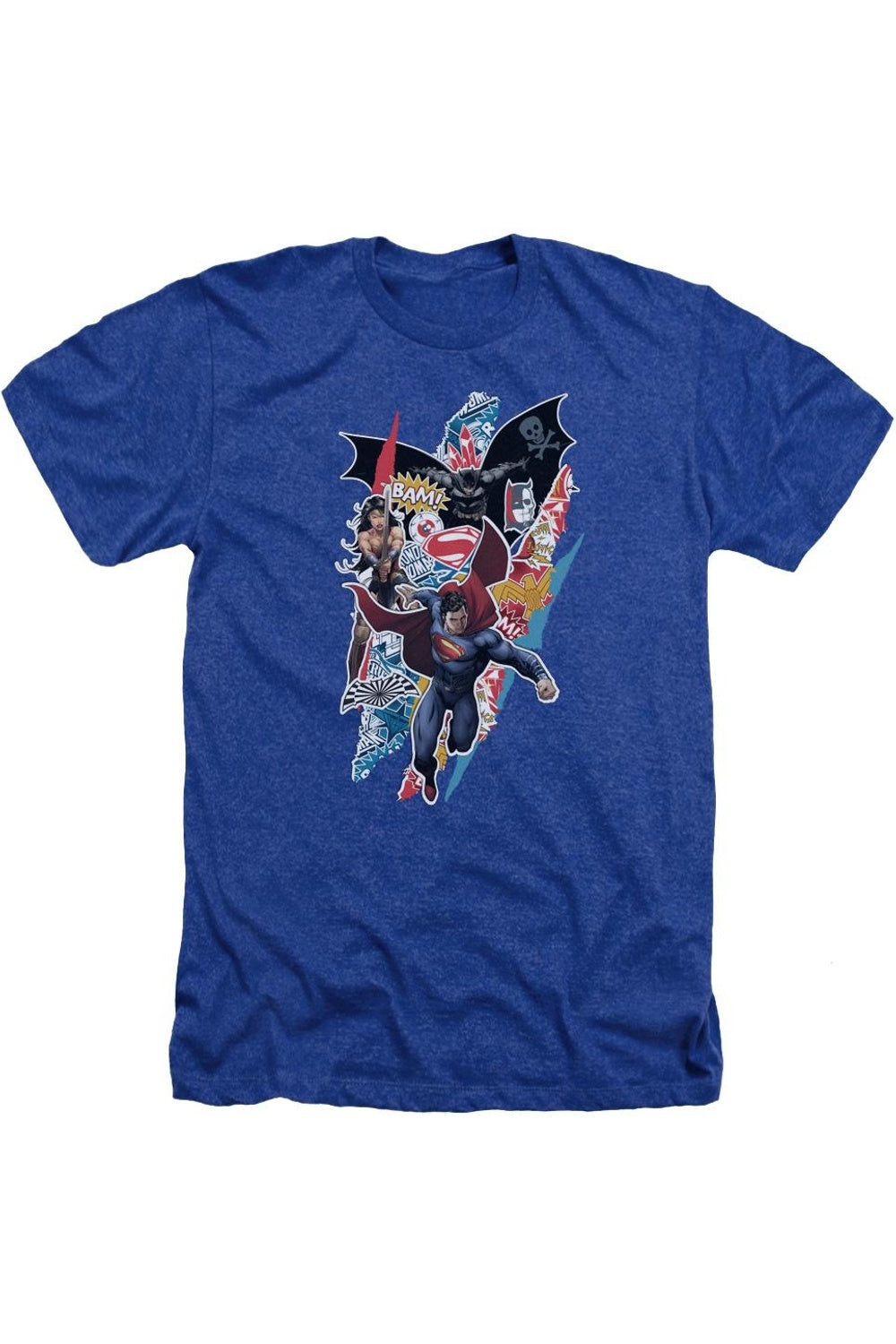 Футболка/футболка Batman V Superman Ripped Trio Adult Heather Gildan, синий
Футболка/футболка Batman V Superman Ripped Trio Adult Heather Gildan, синий