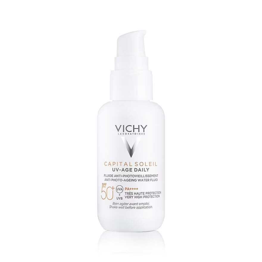 Vichy Capital Soloei UV Age Daily Netlock SPF50+ PA++++ 40 мл. Высокая защита от солнца, White
Vichy Capital Soloei UV Age Daily Netlock SPF50+ PA++++ 40 мл. Высокая защита от солнца, White