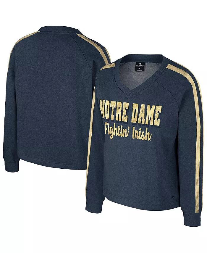 Женская темно-синяя футболка Notre Dame Fighting Irish Treasures с длинным рукавом и V-образным вырезом Colosseum
Женская темно-синяя футболка Notre Dame Fighting Irish Treasures с длинным рукавом и V-образным вырезом Colosseum