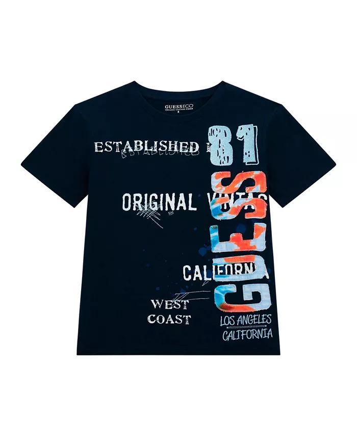 Футболка с коротким рукавом для мальчиков старшего возраста GUESS, синий
Футболка с коротким рукавом для мальчиков старшего возраста GUESS, синий