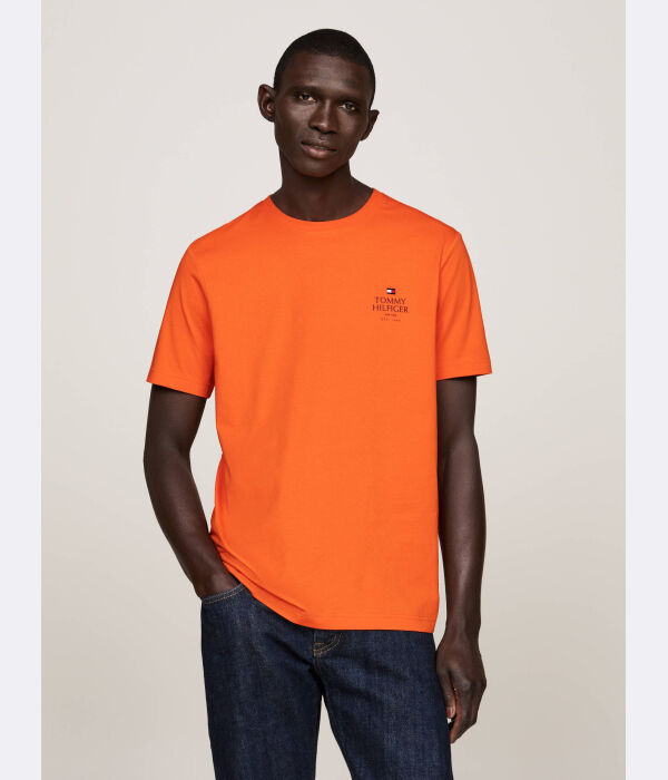 Футболки Regular fit Tommy Hilfiger, оранжевый 
Футболки Regular fit Tommy Hilfiger, оранжевый