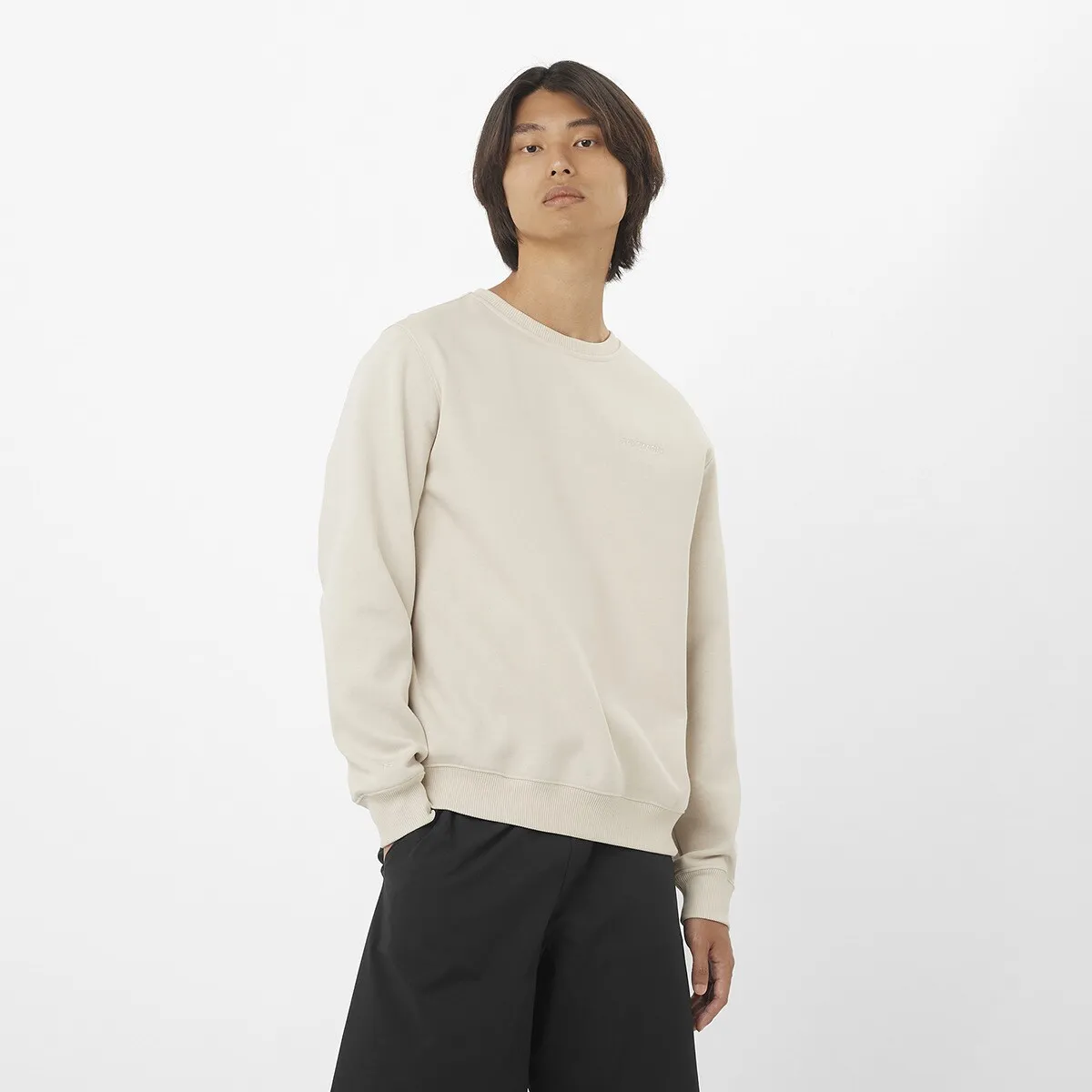 Мужская толстовка с круглым вырезом и логотипом SALOMON, коричневый
Мужская толстовка с круглым вырезом и логотипом SALOMON, коричневый