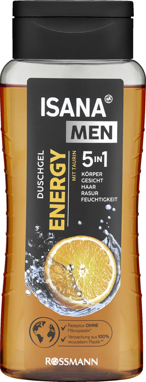 Гель для душа ISANA MEN Duschgel Energy
Гель для душа ISANA MEN Duschgel Energy