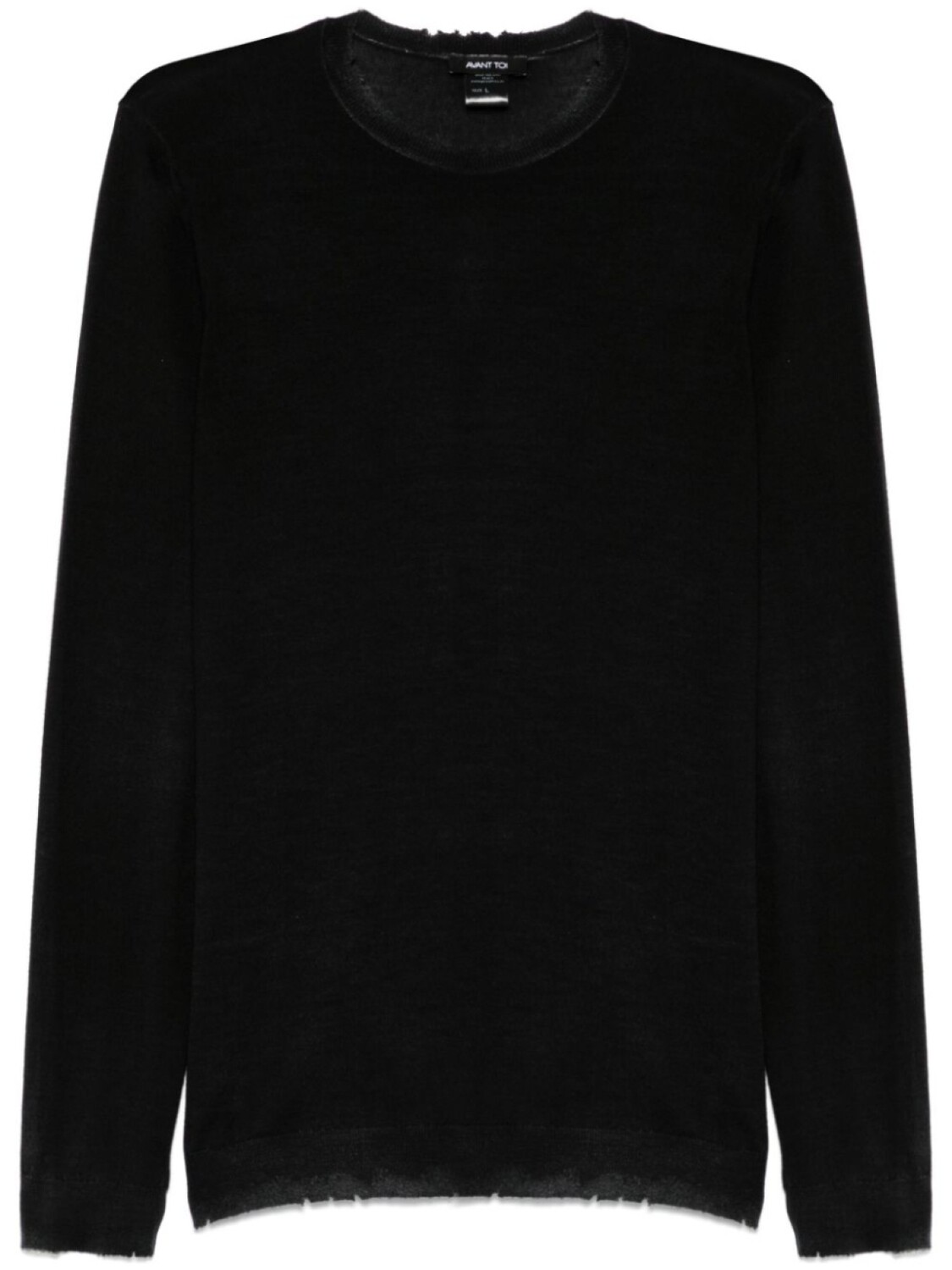 Avant Toi свитер с выцветшим эффектом, черный
Avant Toi свитер с выцветшим эффектом, черный