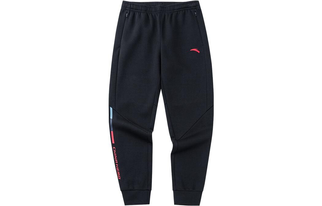 ANTA Мужские трикотажные спортивные штаны, Черный
ANTA Мужские трикотажные спортивные штаны, Черный