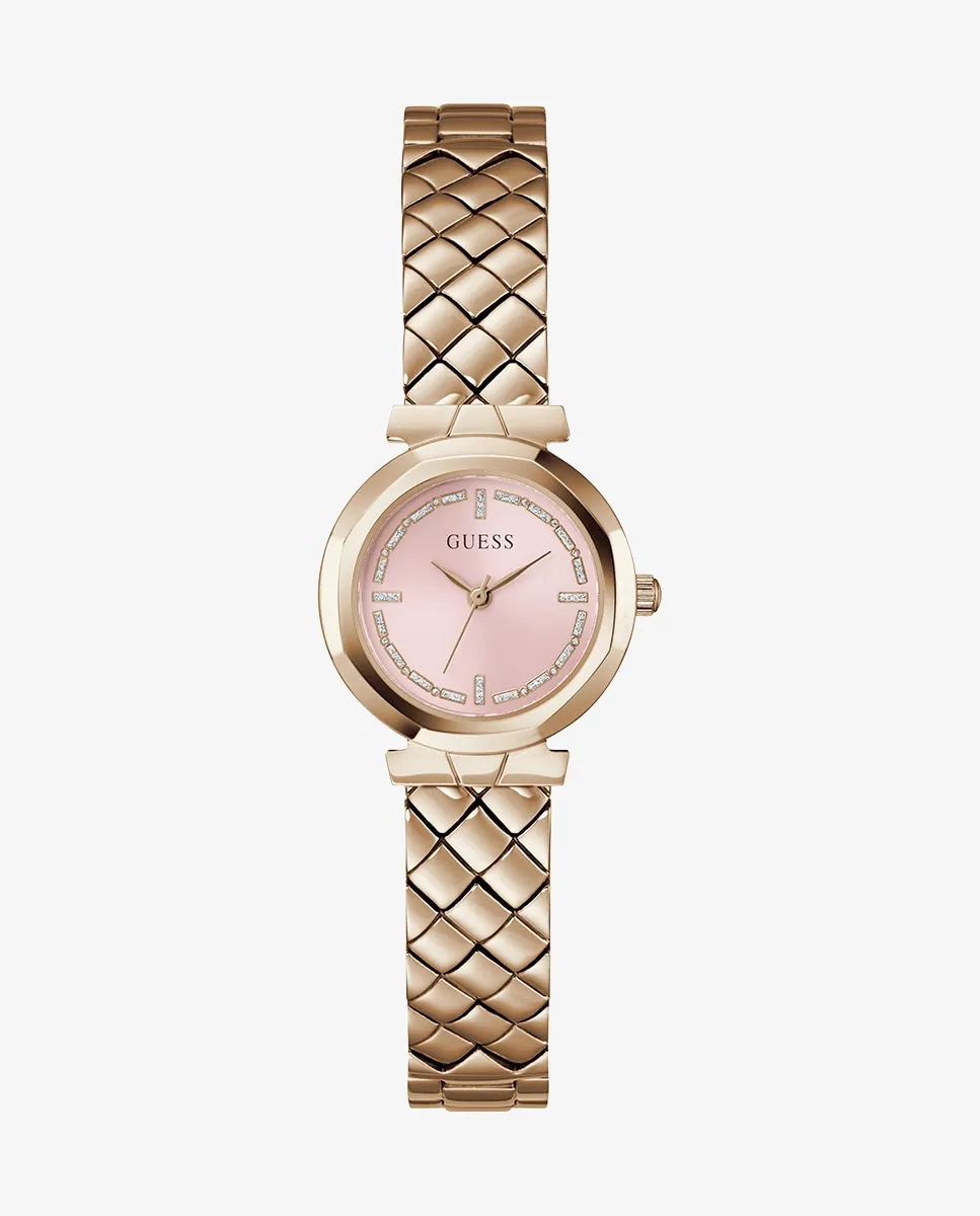 Мини-слухи GW0839L3 женские часы из стали и розового золота на ремешке Guess, золото
Мини-слухи GW0839L3 женские часы из стали и розового золота на ремешке Guess, золото