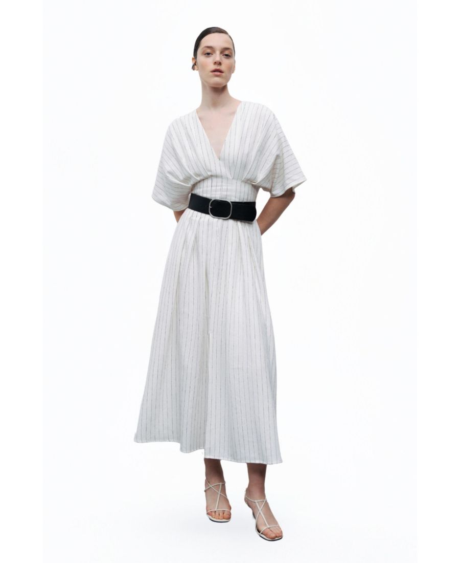 Женское платье миди с поясом NOCTURNE, Open white
Женское платье миди с поясом NOCTURNE, Open white