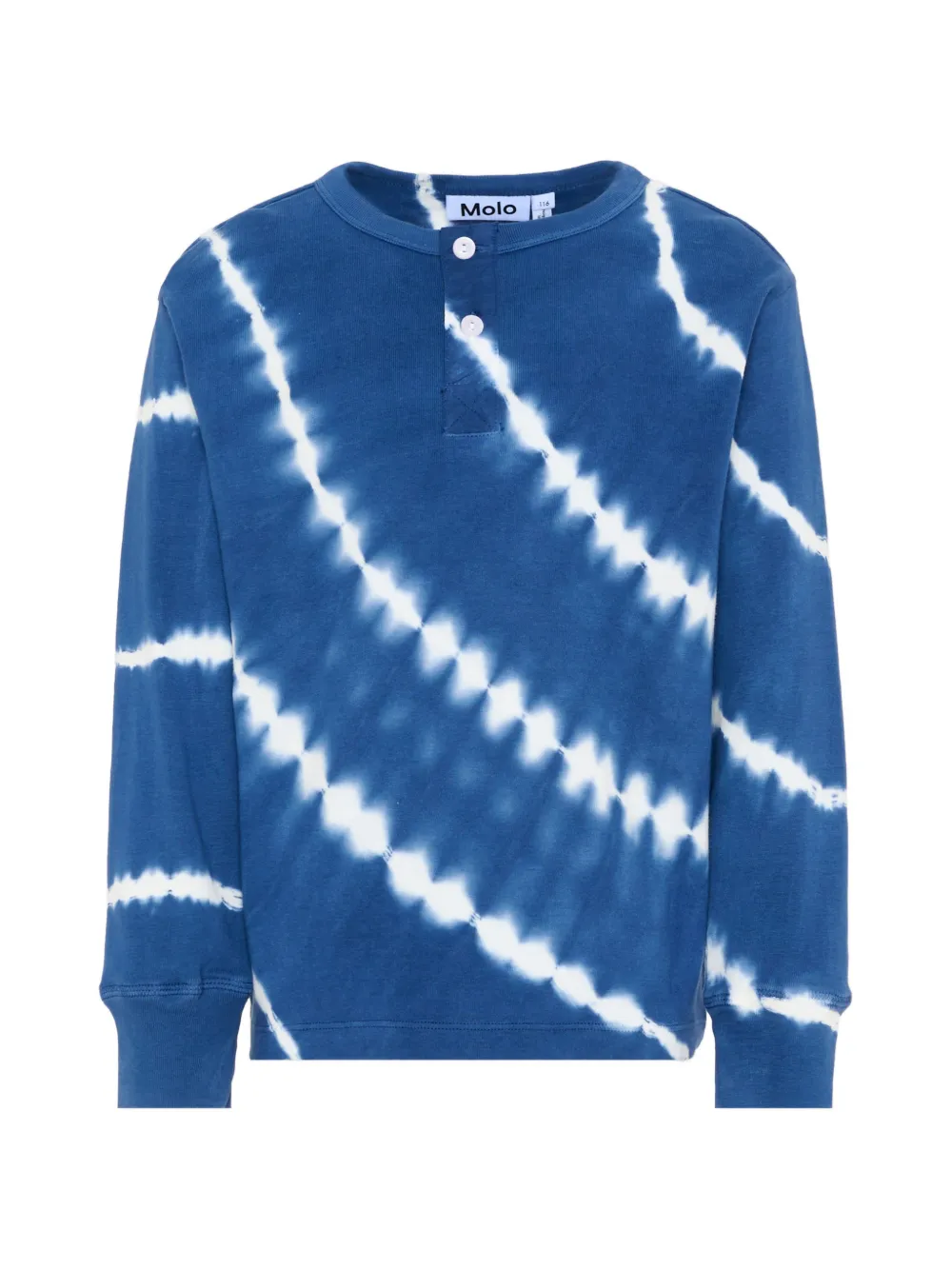 Футболка с длинными рукавами в технике тай-дай Molo, синий
Футболка с длинными рукавами в технике тай-дай Molo, синий