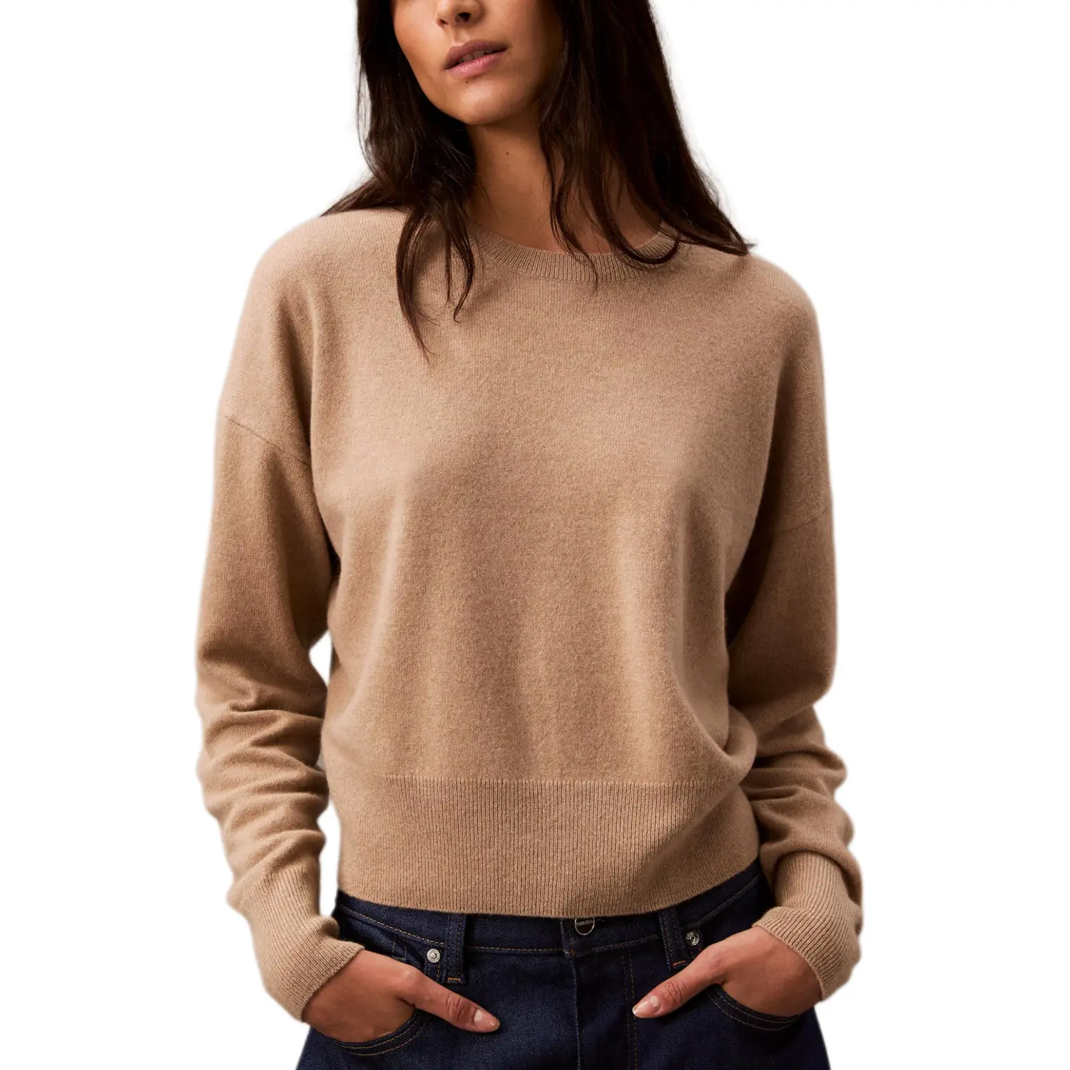 Calvin Klein Кашемировый свитер Women's Khaki
Calvin Klein Кашемировый свитер Women's Khaki