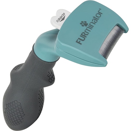 Инструмент для удаления линьки для кошек размера S короткошерстных - Щетка для маленьких кошек Furminator
Инструмент для удаления линьки для кошек размера S короткошерстных - Щетка для маленьких кошек Furminator