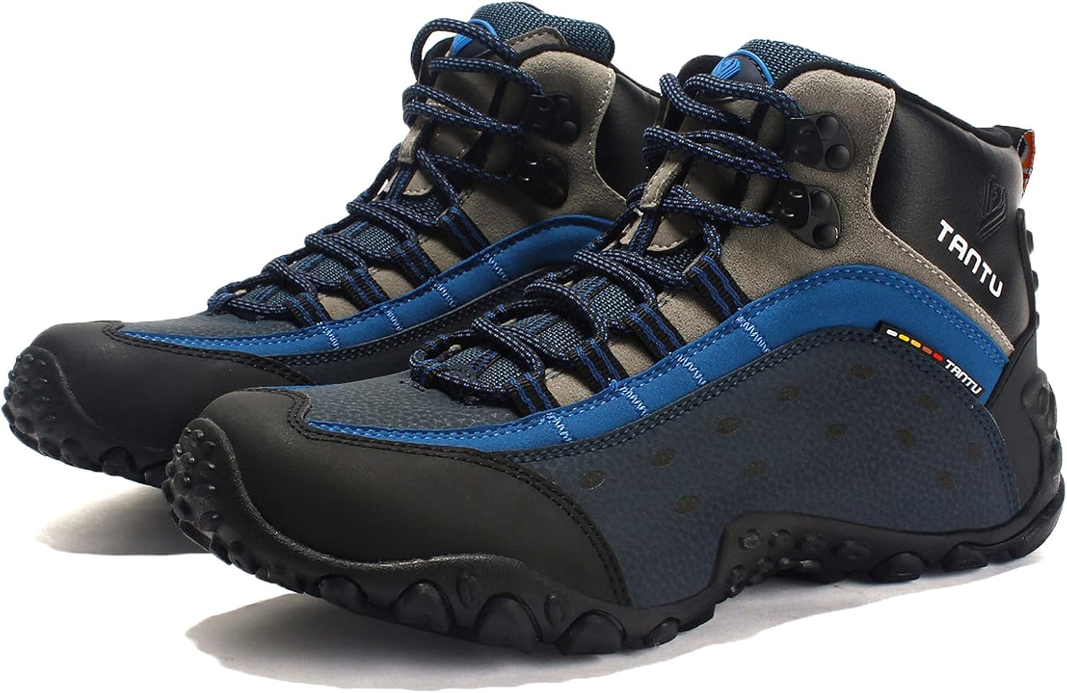 Ботинки для хайкинга Hongrenamz для мужчин, походная обувь, противоскользящая, для рюккукинга и кемпинга, легкая уличная обувь с высоким верхом, на шнуровке, для треккинга, альпинизма, велоспорта и спорта, синий
Ботинки для хайкинга Hongrenamz для мужчин, походная обувь, противоскользящая, для рюккукинга и кемпинга, легкая уличная обувь с высоким верхом, на шнуровке, для треккинга, альпинизма, велоспорта и спорта, синий