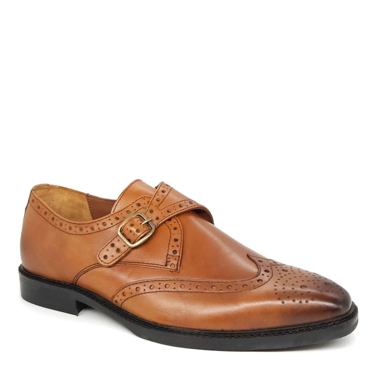 Кожаные броги монки Barnet HX London, бежевый
Кожаные броги монки Barnet HX London, бежевый