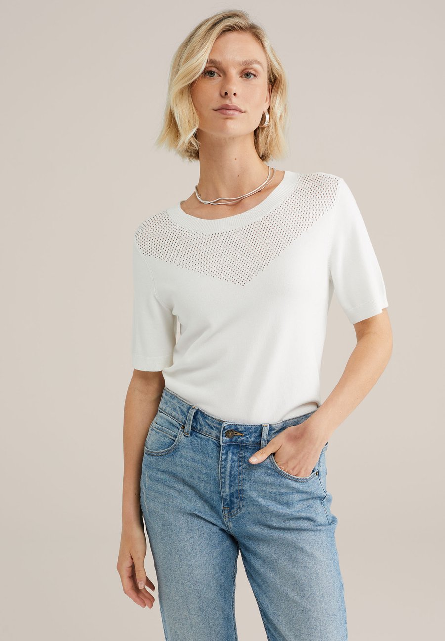 Футболка WE Fashion Print T-shirt, Off White/Off-White
Футболка WE Fashion Print T-shirt, Off White/Off-White