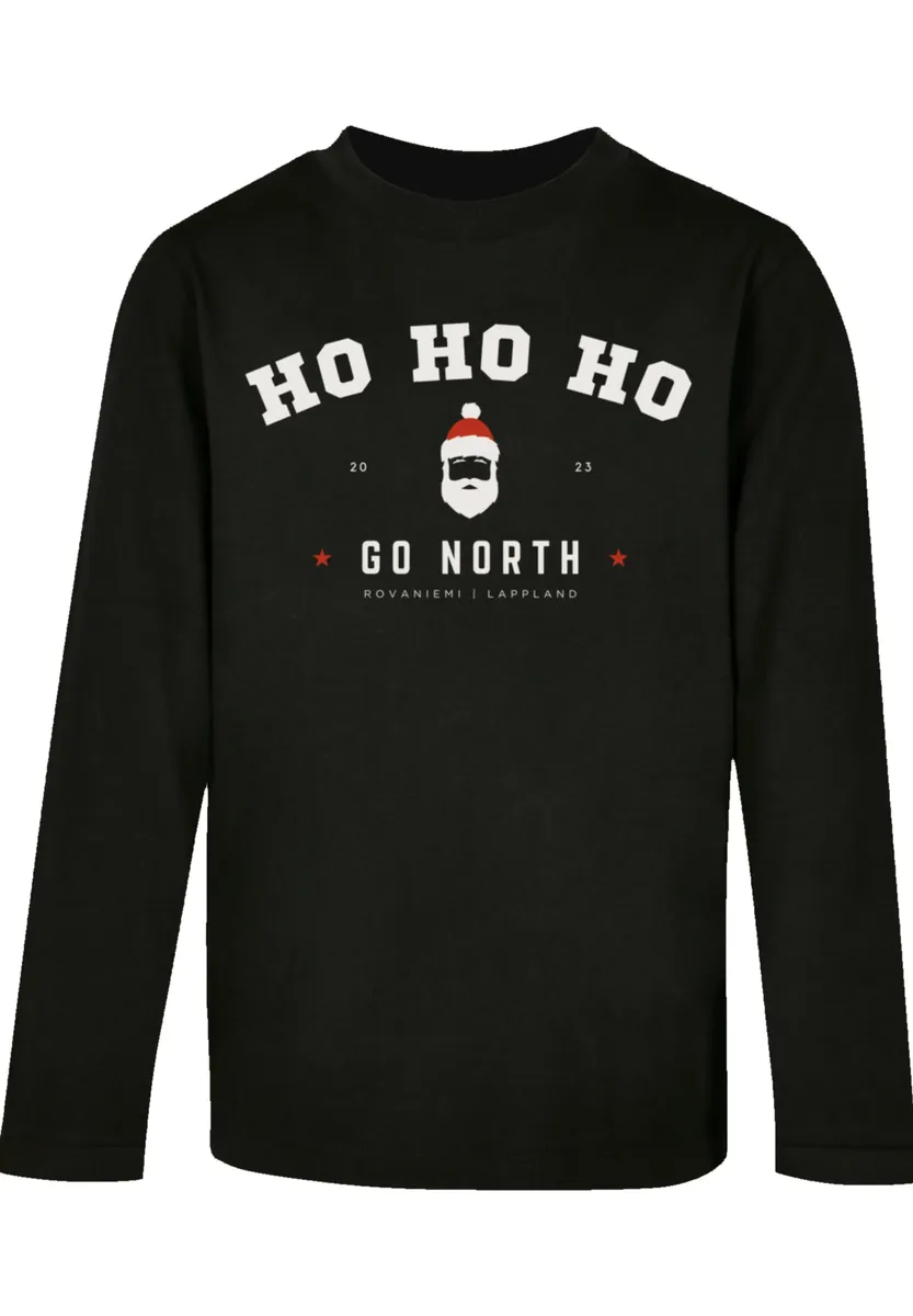 F4NT4STIC Футболка "Ho Ho Ho Santa Claus Christmas", Рождество, подарок, логотип, черный 
F4NT4STIC Футболка "Ho Ho Ho Santa Claus Christmas", Рождество, подарок, логотип, черный