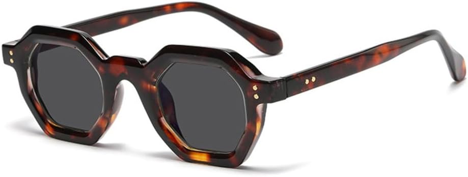 Модные солнцезащитные очки Polygon Small для женщин, ретро-очки с заклепками, мужские солнцезащитные очки UV400, трендовые солнцезащитные очки для активного отдыха TYUVIVO, Leopard Grey
Модные солнцезащитные очки Polygon Small для женщин, ретро-очки с заклепками, мужские солнцезащитные очки UV400, трендовые солнцезащитные очки для активного отдыха TYUVIVO, Leopard Grey