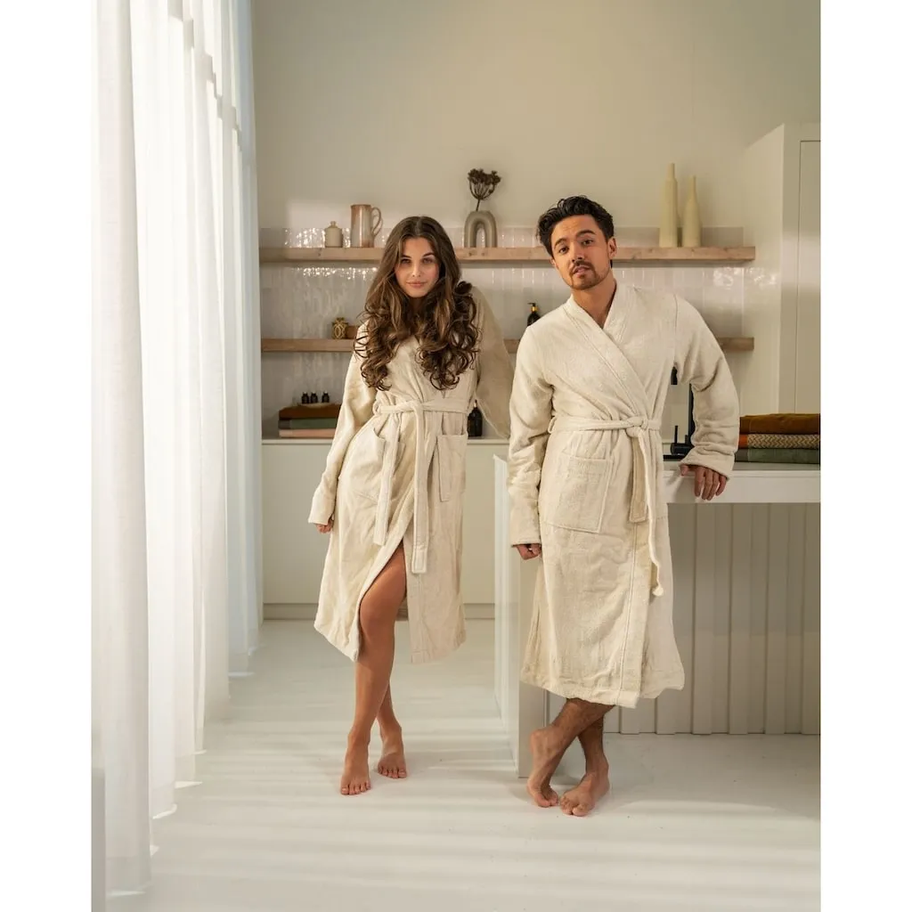 Унисекс-банный халат Fusai с регулируемой длиной рукавов и элегантными манжетами Kayori, песочный
Унисекс-банный халат Fusai с регулируемой длиной рукавов и элегантными манжетами Kayori, песочный