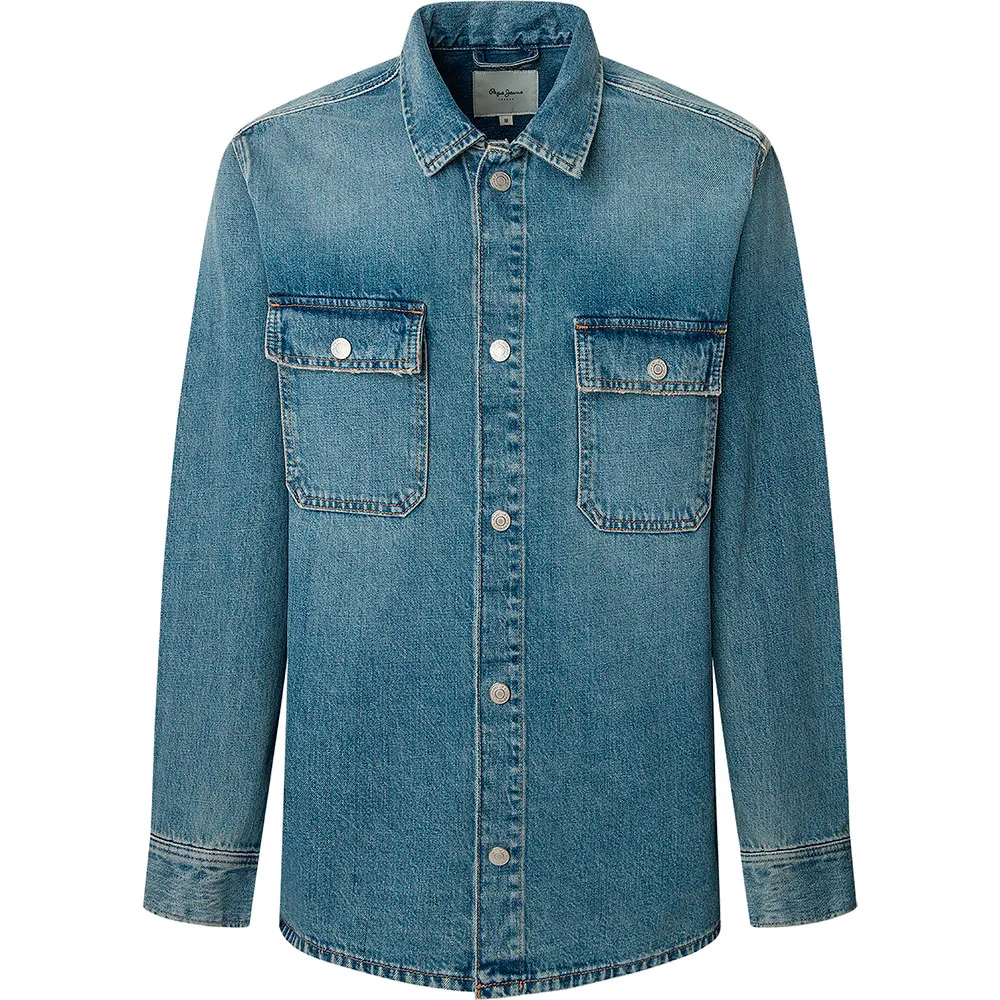 Верхняя рубашка Pepe Jeans PM308585, синий
Верхняя рубашка Pepe Jeans PM308585, синий