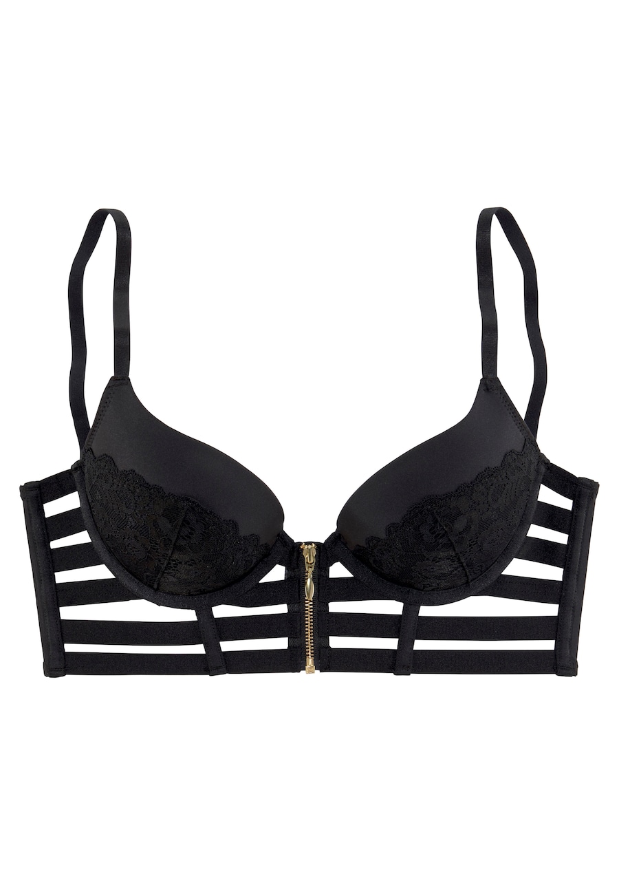 Бюстгальтер пуш-ап JETTE, черный
Бюстгальтер пуш-ап JETTE, черный
