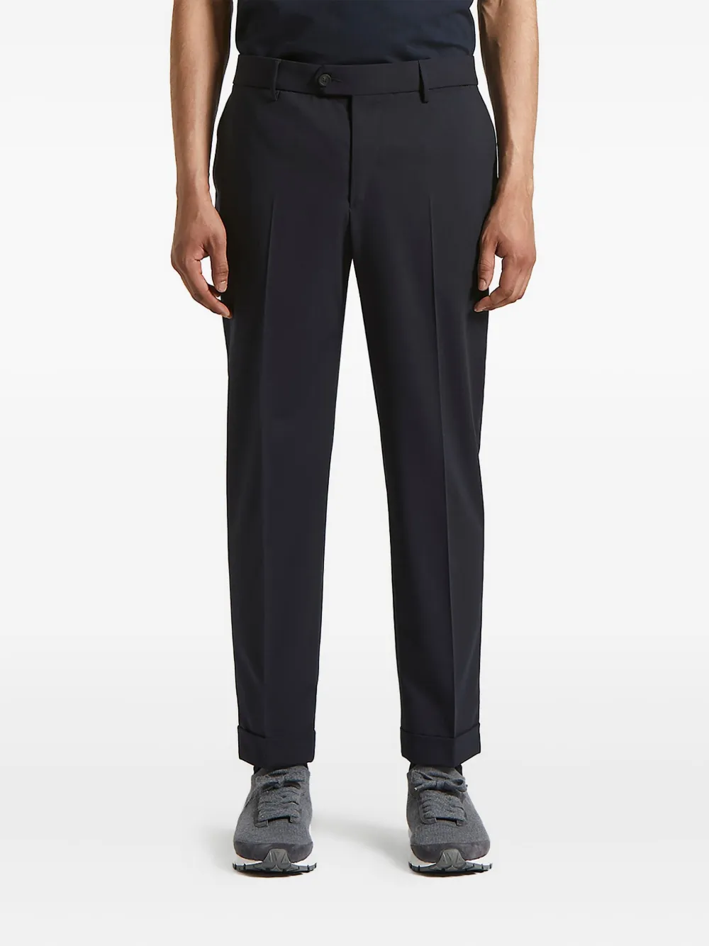 Брюки с манжетами Peserico, синий
Брюки с манжетами Peserico, синий