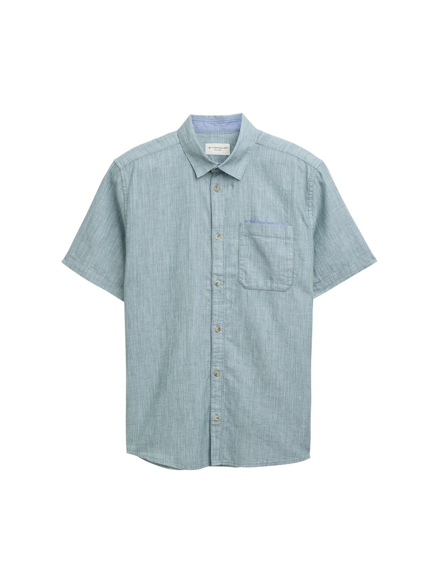 Рубашка на пуговицах классического кроя TOM TAILOR, мятный
Рубашка на пуговицах классического кроя TOM TAILOR, мятный