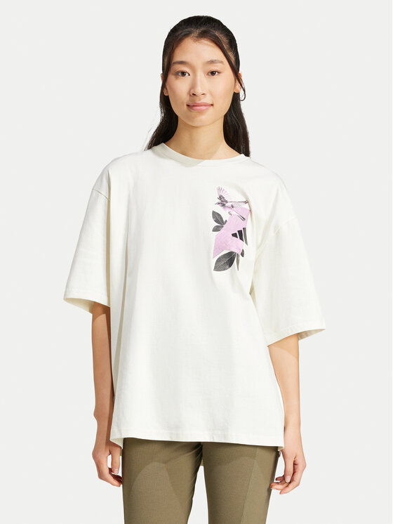 Футболка оверсайз Lens Elevated Graphic JN6574 Adidas, белый
Футболка оверсайз Lens Elevated Graphic JN6574 Adidas, белый