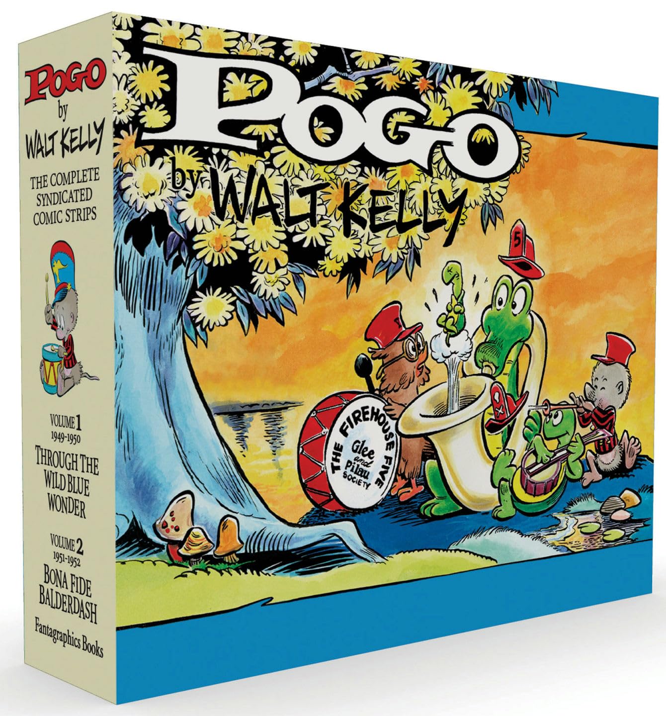 POGO Vols. 1 & 2 Gift Set (POGO COMP SYNDICATED STRIPS HC BOX SET) (Fantagraphics Books)
POGO Vols. 1 & 2 Gift Set (POGO COMP SYNDICATED STRIPS HC BOX SET) (Fantagraphics Books)