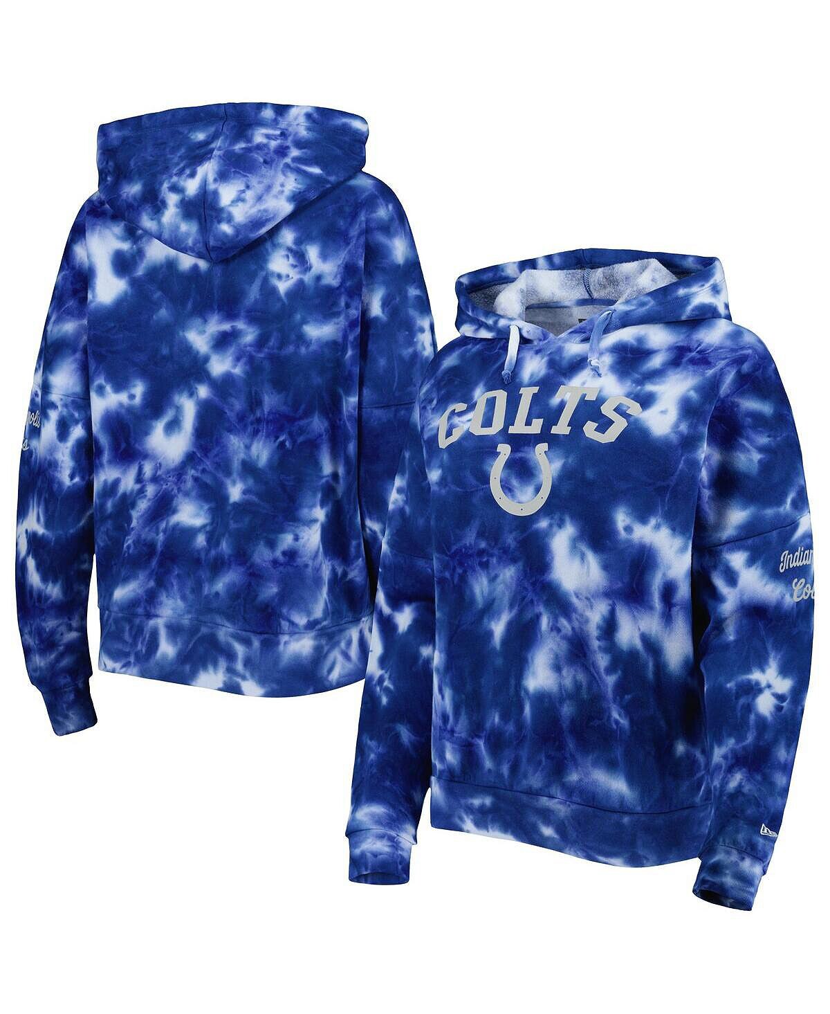 Женский флисовый пуловер с капюшоном Royal Indianapolis Colts Cloud Dye New Era
Женский флисовый пуловер с капюшоном Royal Indianapolis Colts Cloud Dye New Era
