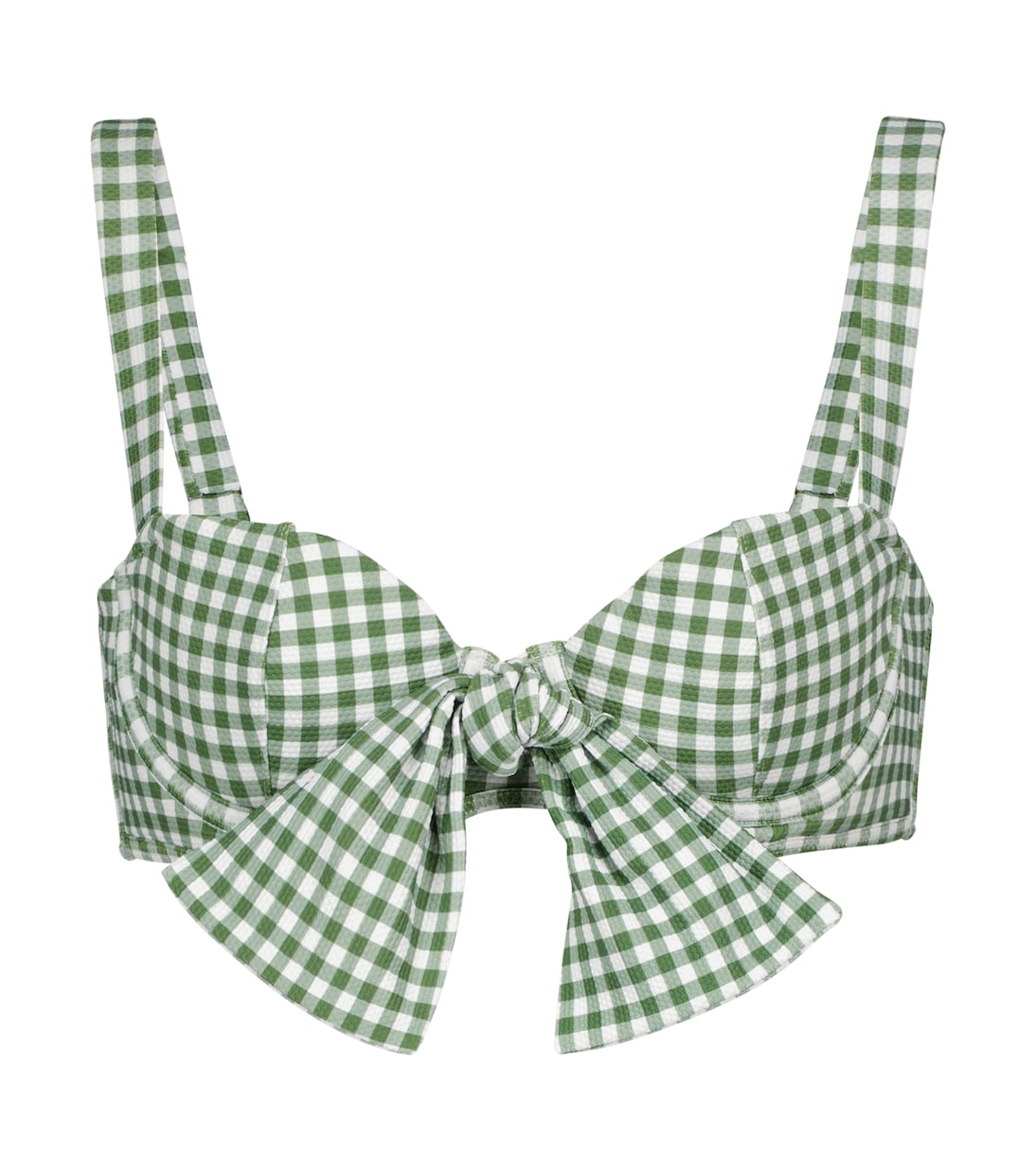 Верх бикини в клетку Клара Alexandra Miro, Gingham Emerald
Верх бикини в клетку Клара Alexandra Miro, Gingham Emerald