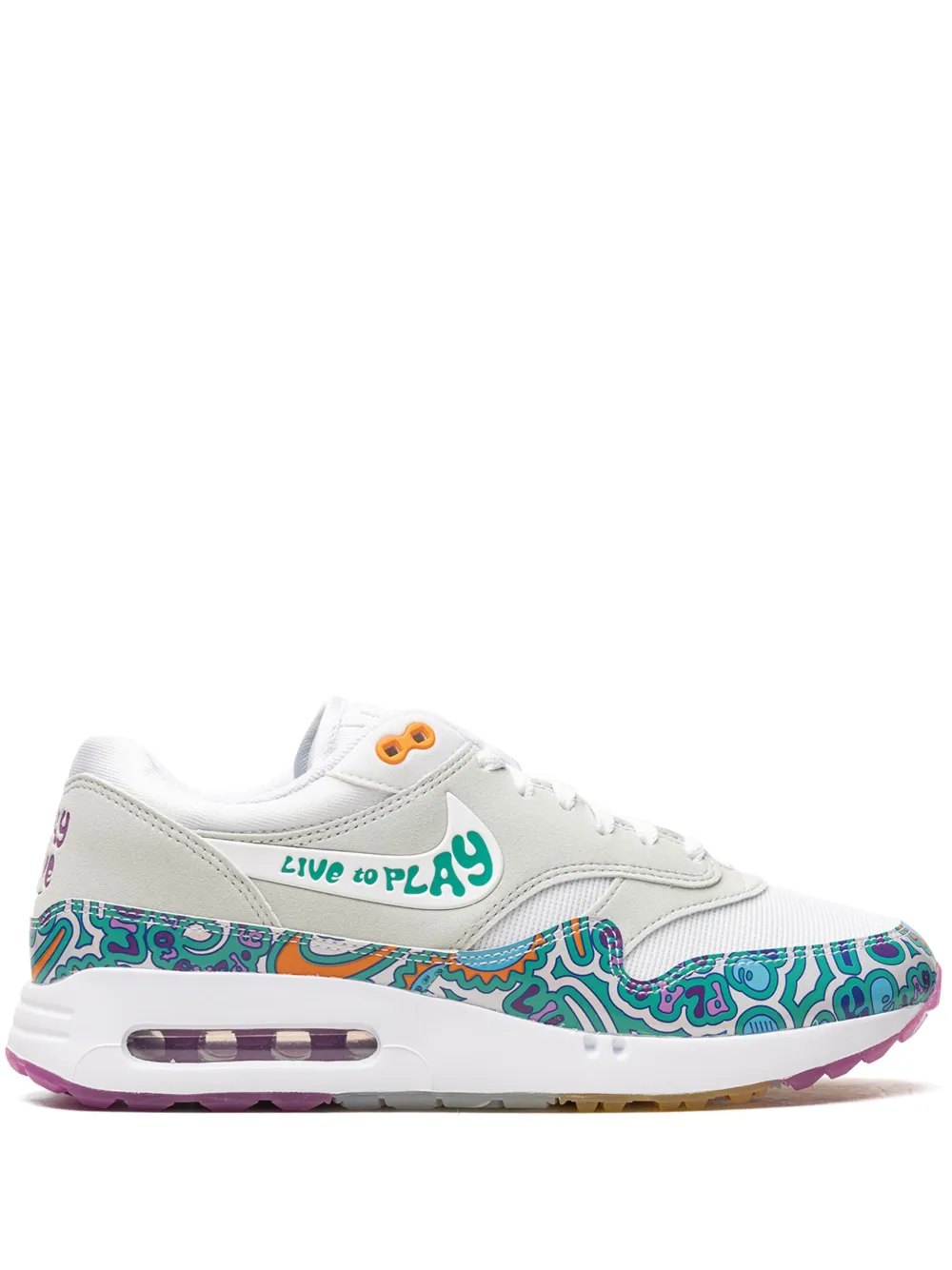 Кроссовки Air Max 1 Golf Play To Live Nike, белый
Кроссовки Air Max 1 Golf Play To Live Nike, белый