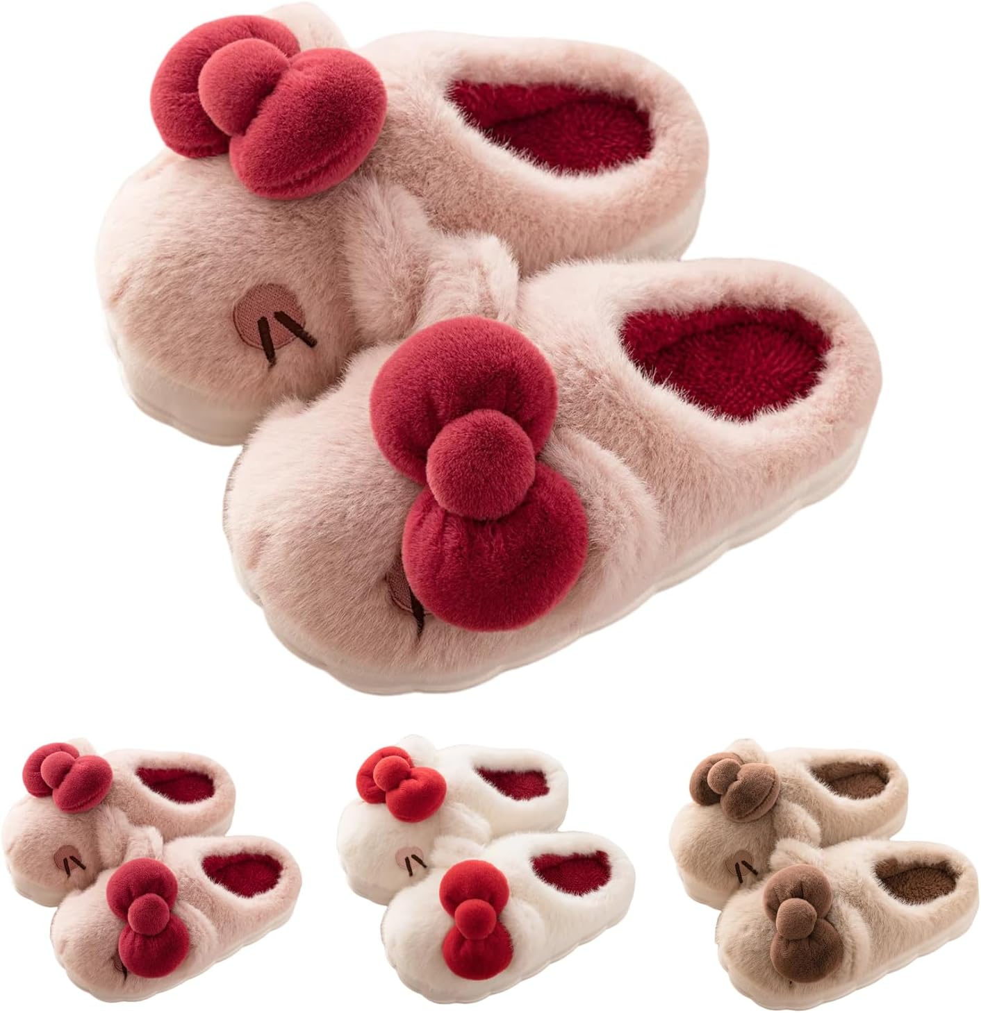 Домашние тапочки LONGSILVER с котиком для женщин, плюшевые, с мягкой теплой подошвой, удобные комнатные тапочки, милые животные, без шнурков, с нескользящей подошвой, подарок для женщин и мужчин, розовый
Домашние тапочки LONGSILVER с котиком для женщин, плюшевые, с мягкой теплой подошвой, удобные комнатные тапочки, милые животные, без шнурков, с нескользящей подошвой, подарок для женщин и мужчин, розовый