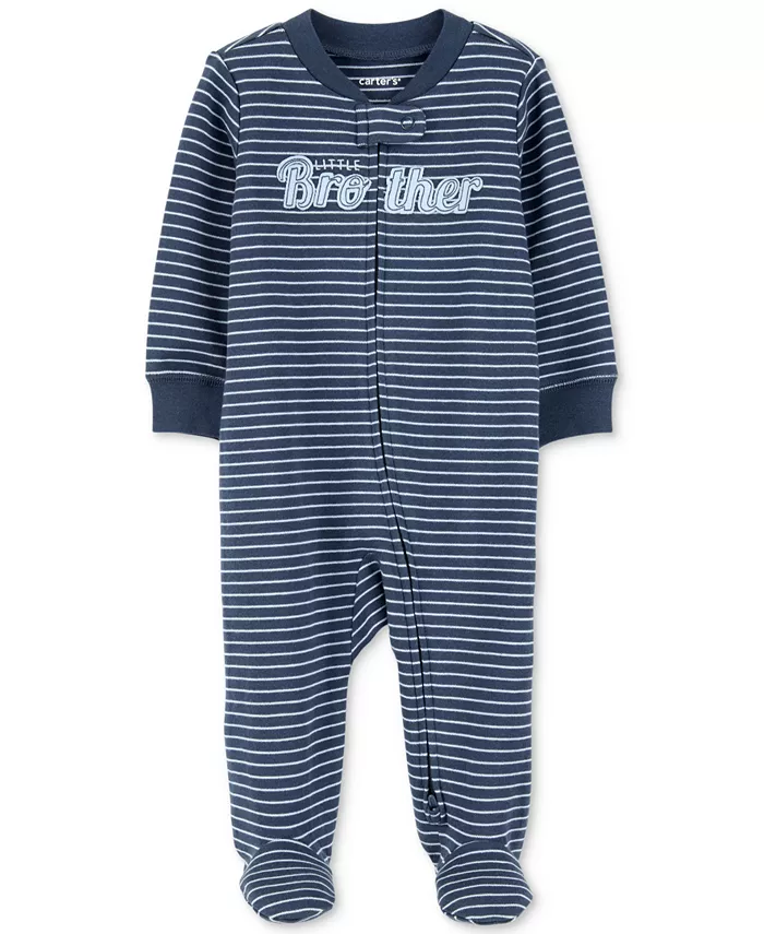 Хлопковая пижама для сна и игр для маленьких мальчиков Carter's, синий
Хлопковая пижама для сна и игр для маленьких мальчиков Carter's, синий