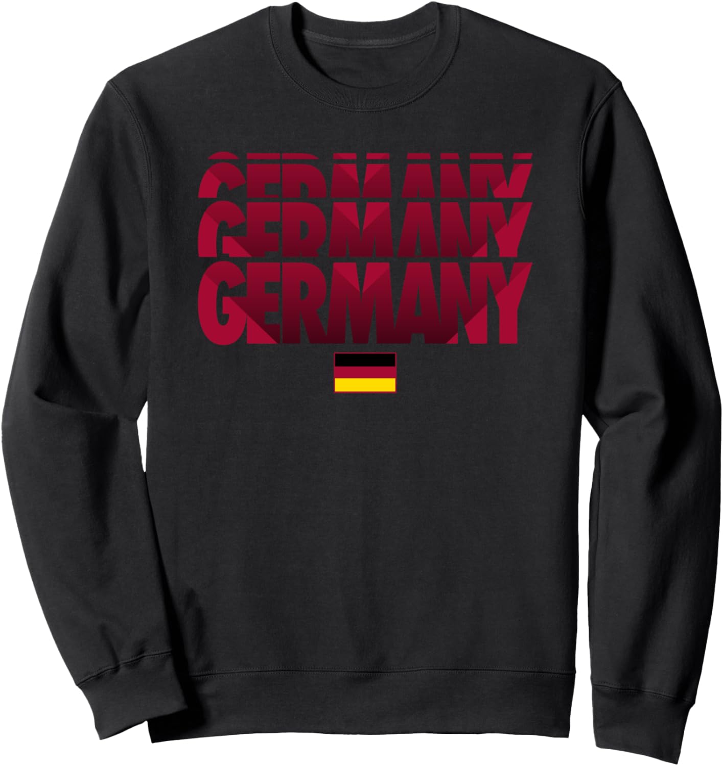Толстовка с изображением немецкого флага Stack Flag Trendy Apparel, черный
Толстовка с изображением немецкого флага Stack Flag Trendy Apparel, черный