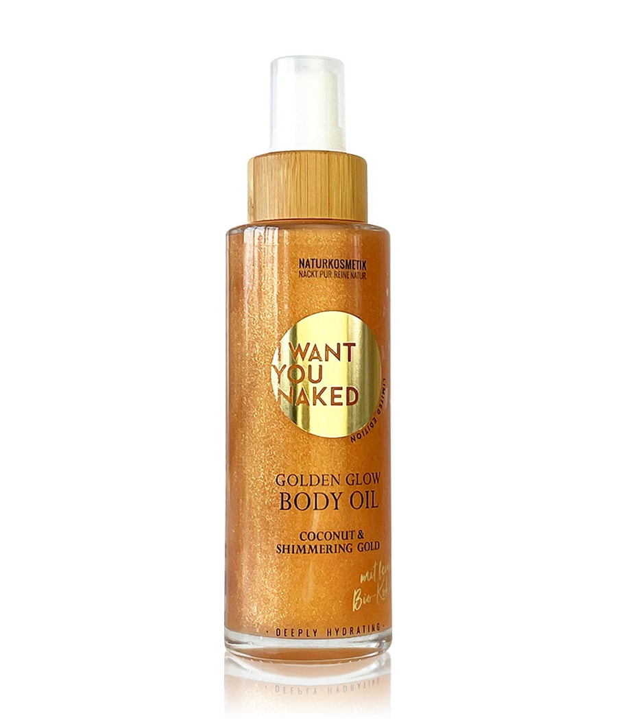 Масло для тела I WANT YOU NAKED GOLDEN GLOW, 100 ml
Масло для тела I WANT YOU NAKED GOLDEN GLOW, 100 ml