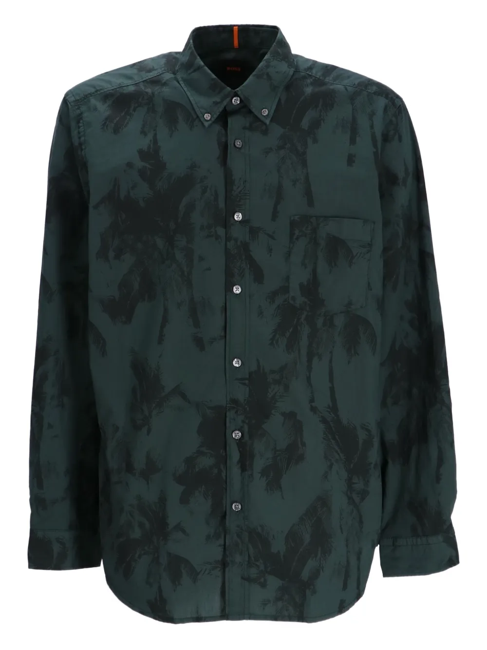 Рубашка с принтом BOSS, зеленый
Рубашка с принтом BOSS, зеленый