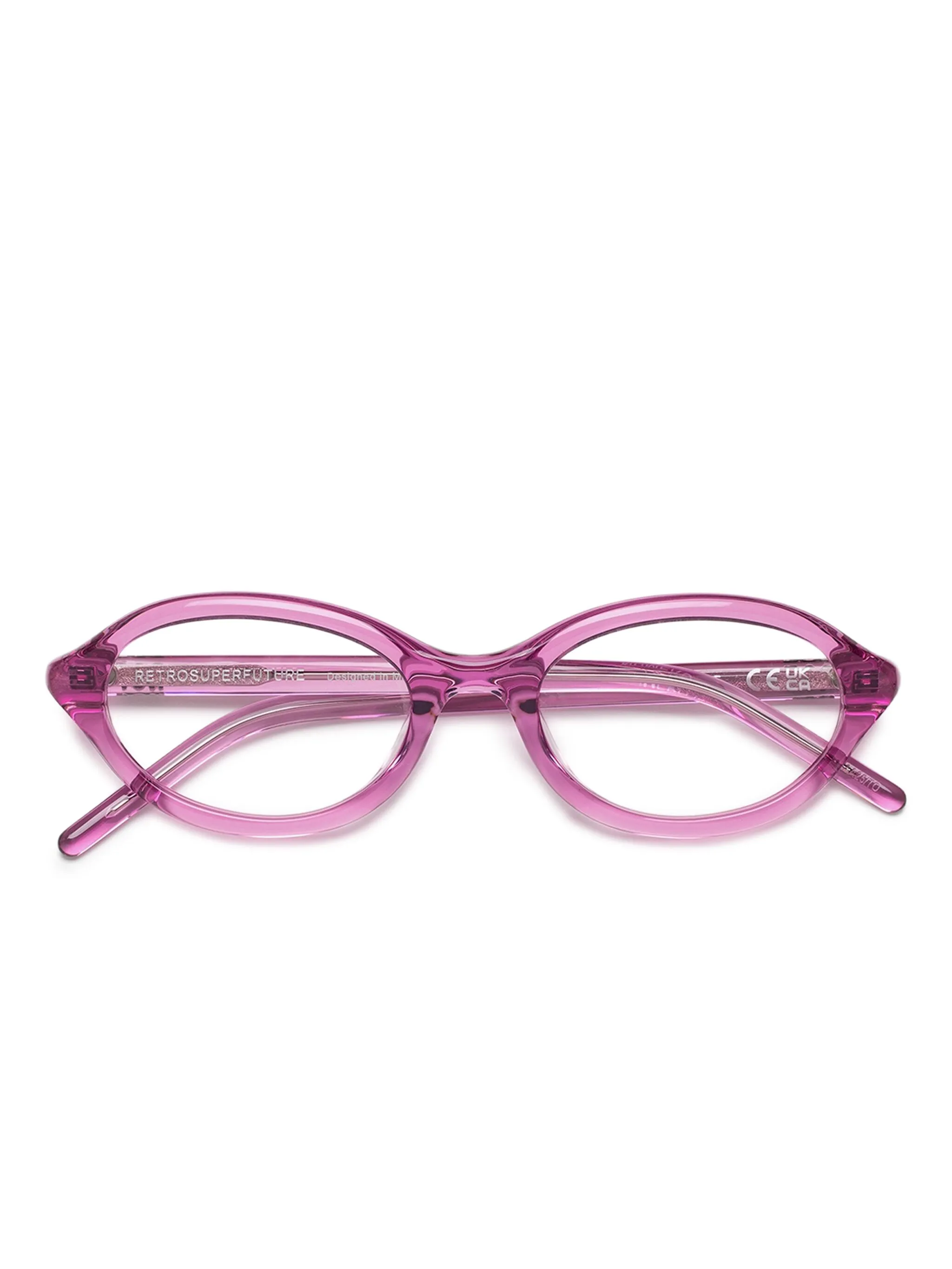 Очки в овальной оправе Retrosuperfuture, розовый
Очки в овальной оправе Retrosuperfuture, розовый