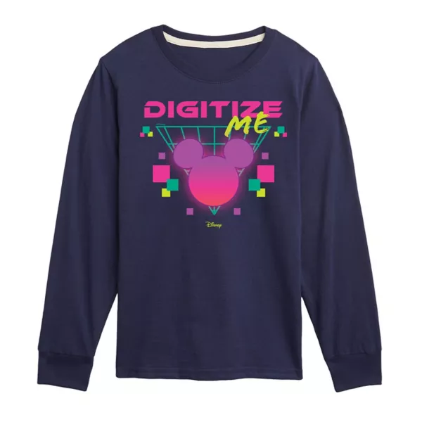 Футболка с длинным рукавом и принтом «Микки Маус и друзья» для мальчиков 8–20 лет от Digitzie Me Disney, синий
Футболка с длинным рукавом и принтом «Микки Маус и друзья» для мальчиков 8–20 лет от Digitzie Me Disney, синий