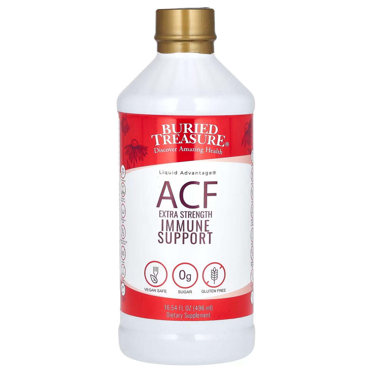 Liquid Advantage ACF Extra Strength Поддержка иммунитета, 16,54 жидких унций (496 мл) Buried Treasure
Liquid Advantage ACF Extra Strength Поддержка иммунитета, 16,54 жидких унций (496 мл) Buried Treasure