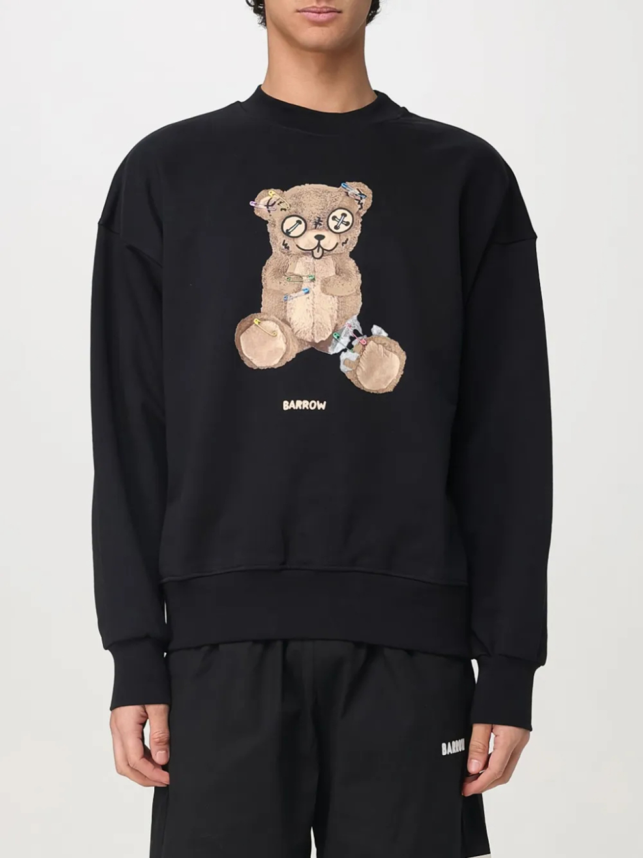 Толстовка с принтом «Тедди» BARROW, черный
Толстовка с принтом «Тедди» BARROW, черный