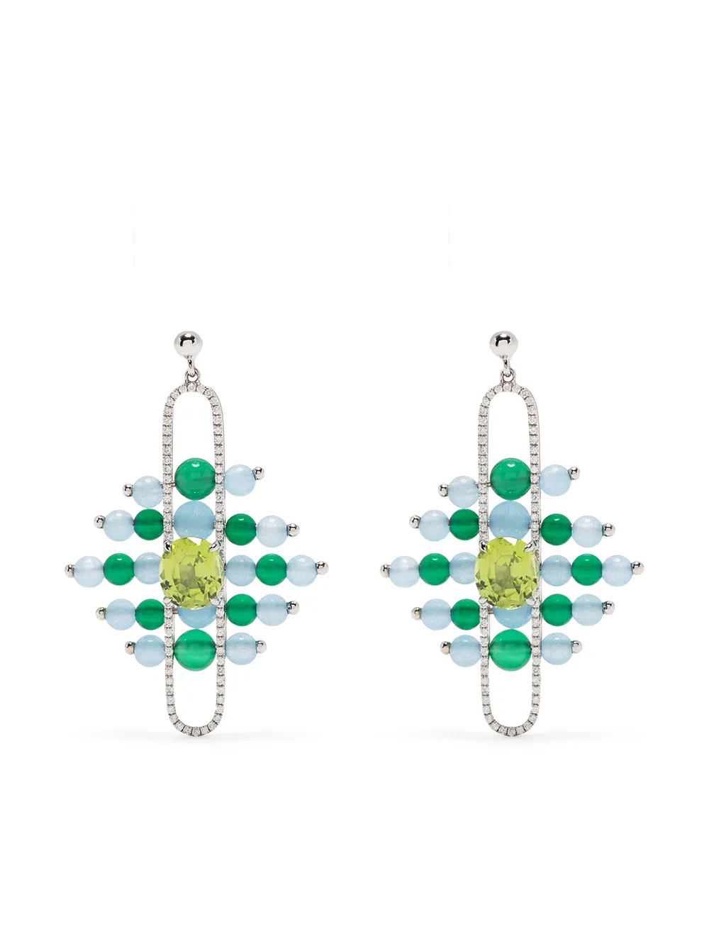 Серьги Impressionists Dangle из белого золота с бриллиантами ZEEMOU ZENG, синий
Серьги Impressionists Dangle из белого золота с бриллиантами ZEEMOU ZENG, синий