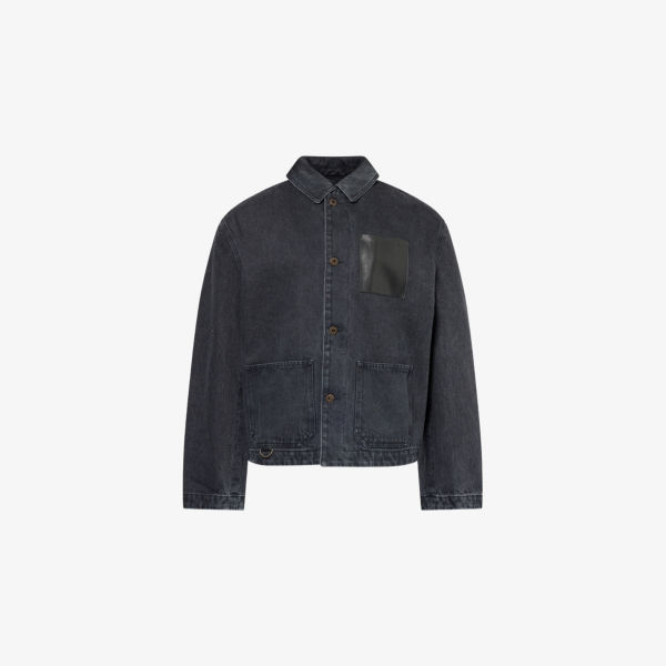 Куртка Loewe джинсовая свободного кроя, черный
Куртка Loewe джинсовая свободного кроя, черный
