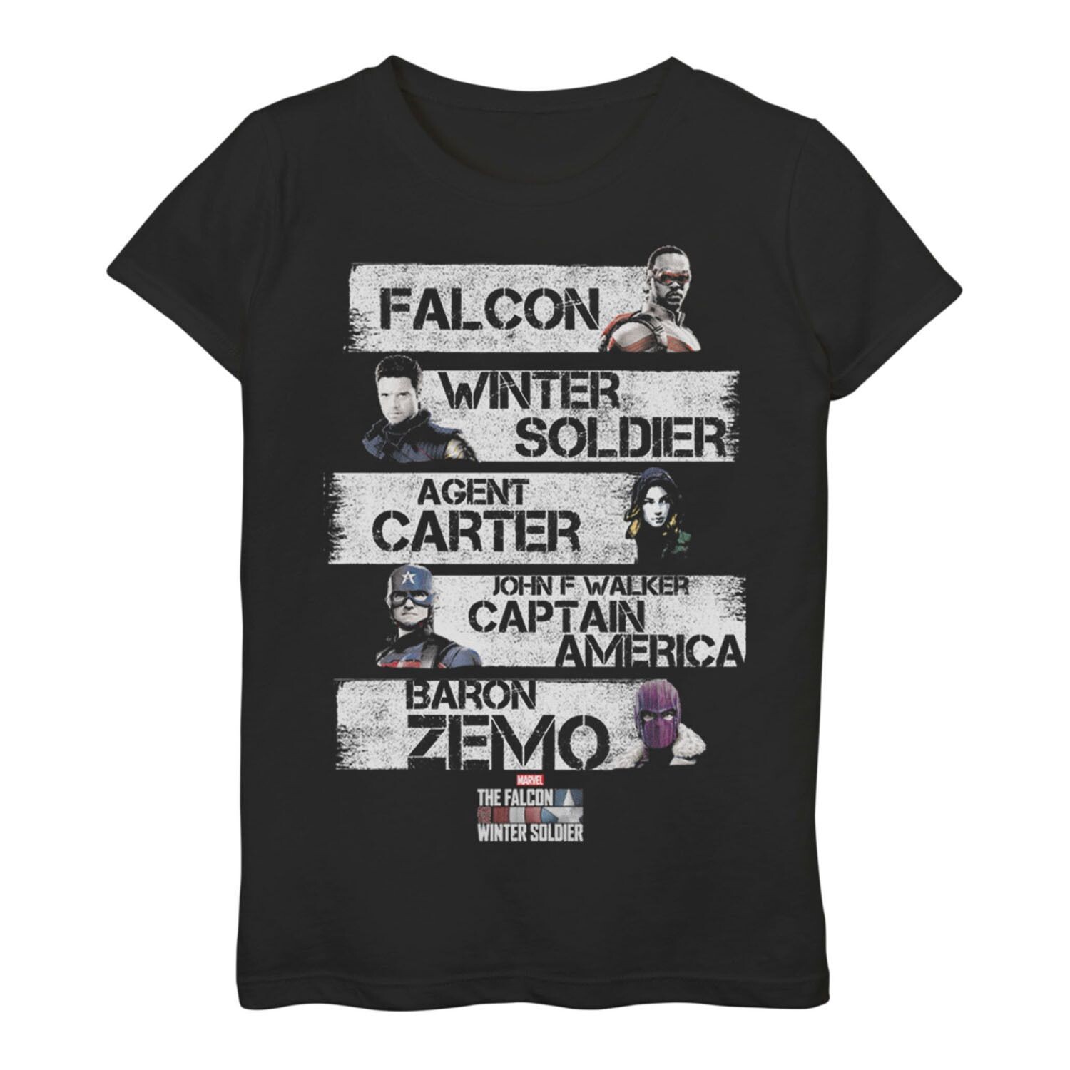 Футболка с графическим изображением «Сокол и Зимний солдат» для девочек 7–16 лет Marvel
Футболка с графическим изображением «Сокол и Зимний солдат» для девочек 7–16 лет Marvel