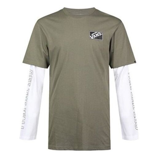 Футболка men's round neck casual green Vans, зеленый
Футболка men's round neck casual green Vans, зеленый