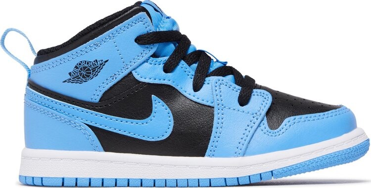 Кроссовки Air Jordan 1 Mid TD 'University Blue Black', синий 
Кроссовки Air Jordan 1 Mid TD 'University Blue Black', синий