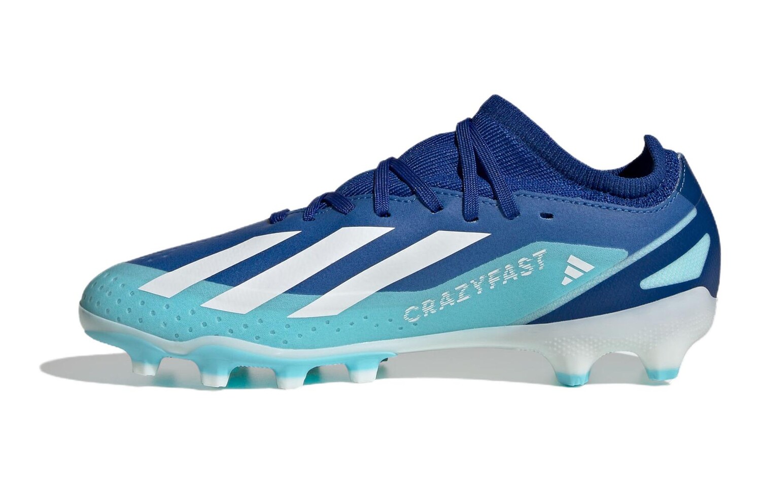 Футбольные бутсы X Crazyfast.3 унисекс с низким верхом синего/белого цвета Adidas
Футбольные бутсы X Crazyfast.3 унисекс с низким верхом синего/белого цвета Adidas