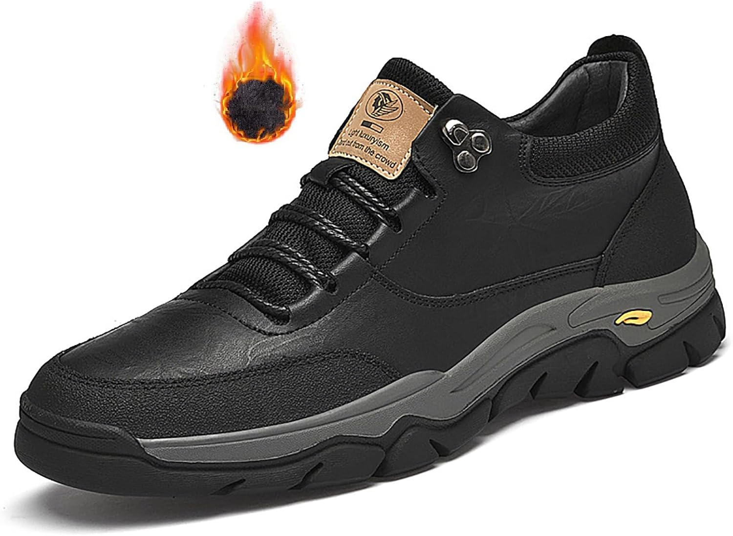 Мужские ортопедические ботинки на платформе из натуральной кожи Loveheynew, черный
Мужские ортопедические ботинки на платформе из натуральной кожи Loveheynew, черный