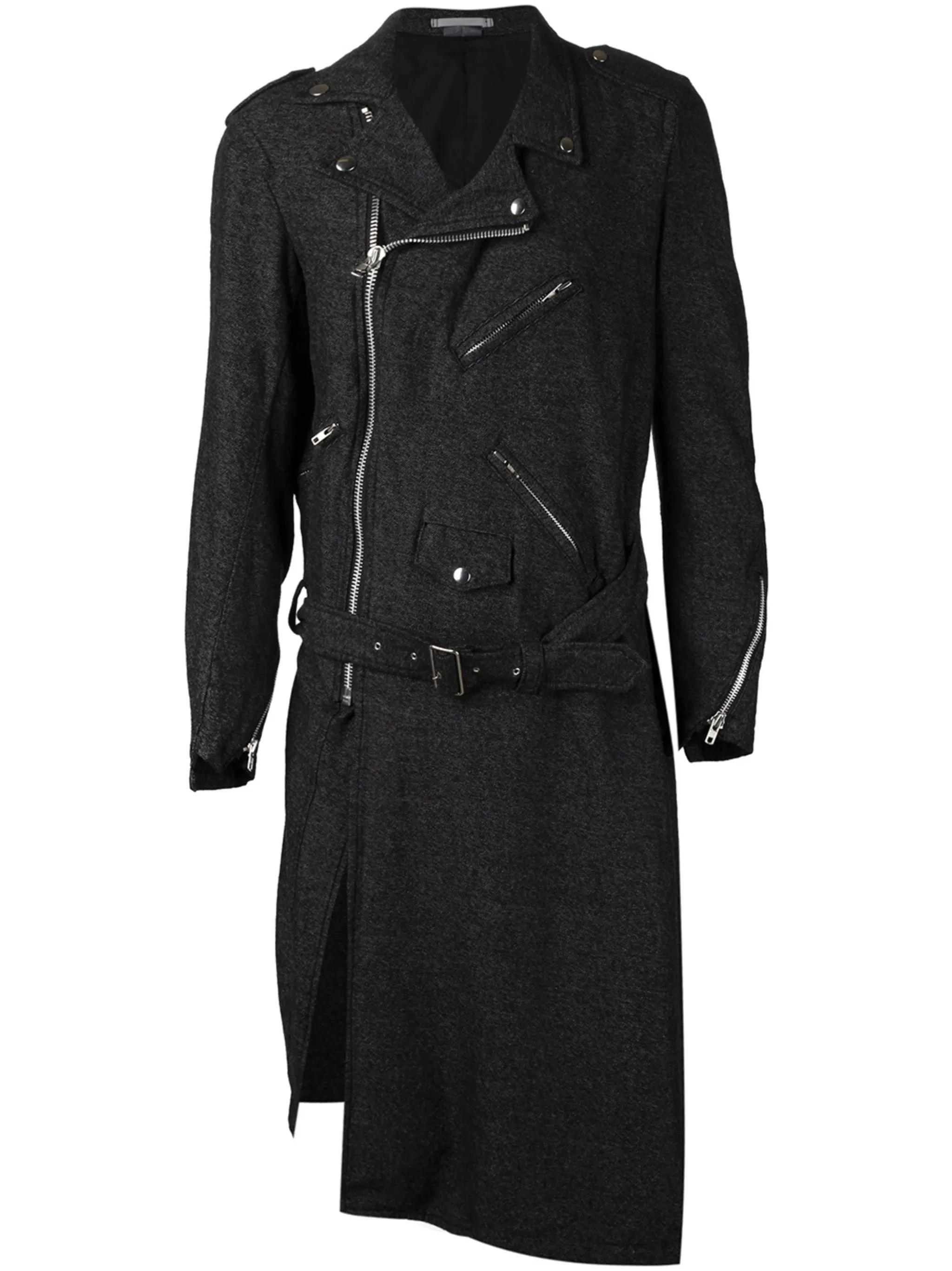 Пальто в байкерском стиле Comme Des Garçons Homme Plus, черный
Пальто в байкерском стиле Comme Des Garçons Homme Plus, черный