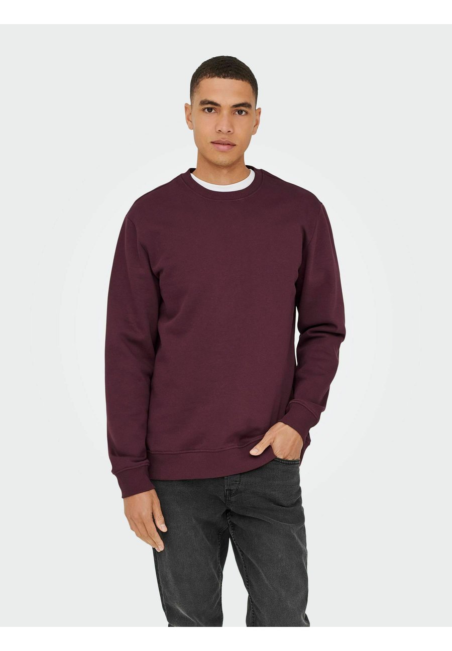 Толстовка Only & Sons ONSCONNOR LIFE REG CREW NECK NOOS, Port Royale/Mottled Dark Red
Толстовка Only & Sons ONSCONNOR LIFE REG CREW NECK NOOS, Port Royale/Mottled Dark Red