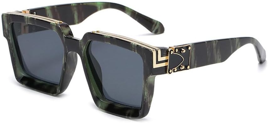 Ретро солнцезащитные очки для женщин, летние модели, конфетные цвета, модные серебристые зеркальные очки, мужские очки с защитой от УФ-излучения UV400 HYYZZC, Black Green Grey
Ретро солнцезащитные очки для женщин, летние модели, конфетные цвета, модные серебристые зеркальные очки, мужские очки с защитой от УФ-излучения UV400 HYYZZC, Black Green Grey