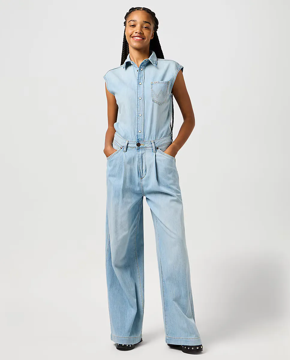 Женский комбинезон с длинными рукавами и без рукавов Wrangler, светло-голубой
Женский комбинезон с длинными рукавами и без рукавов Wrangler, светло-голубой